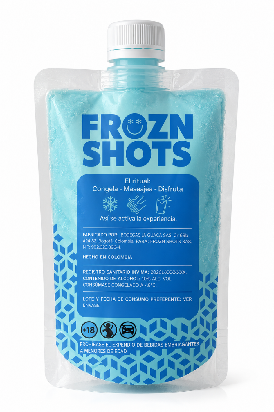 Frozn Shots Azul