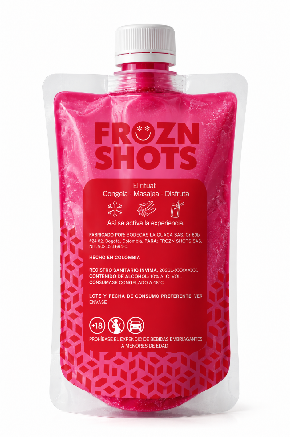 Frozn Shots Rojo